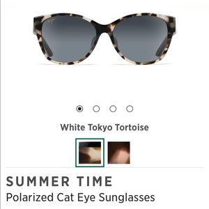 Maui Jim Polarized Cat Eye Sunglasses
